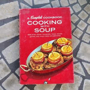 Vintage Cookbook 1960's Campbell's Soups Cooking with Soup Cook Book